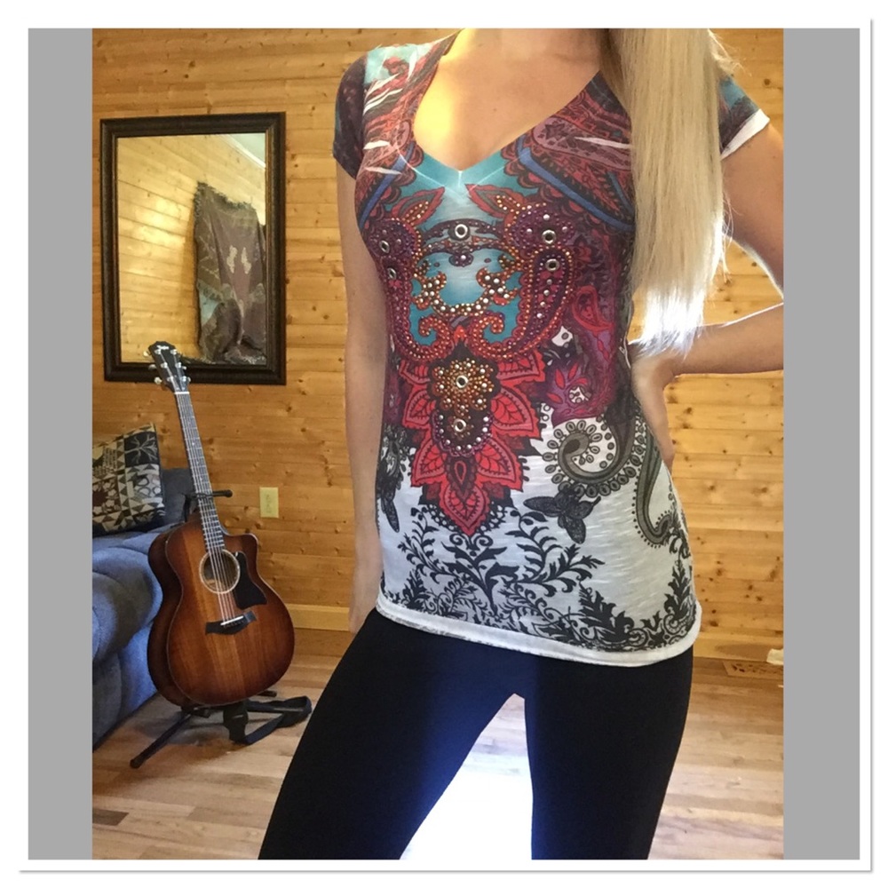 Daytrip bling shirt short sleeve